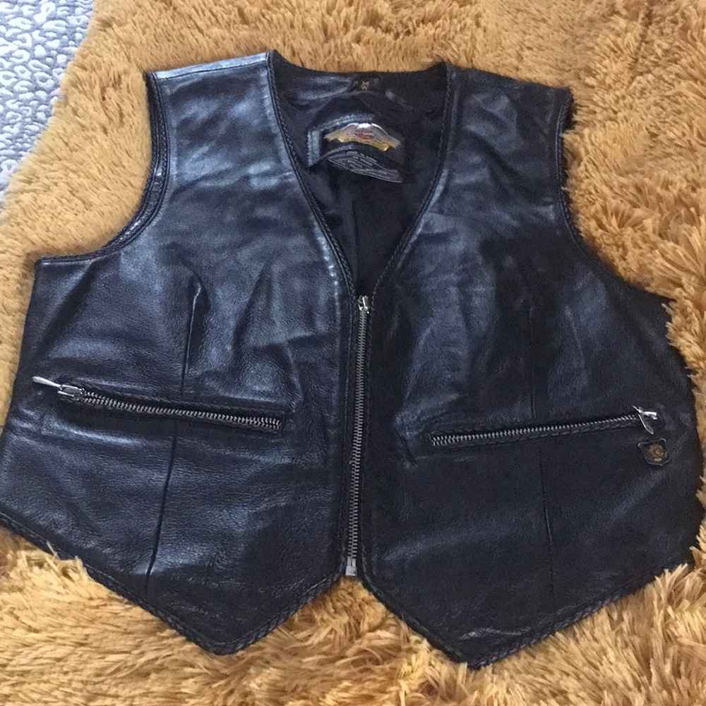 Harley-Davidson Leather Vest-Woman’s